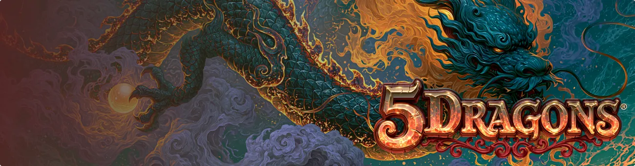 5 dragons slot Banner 4